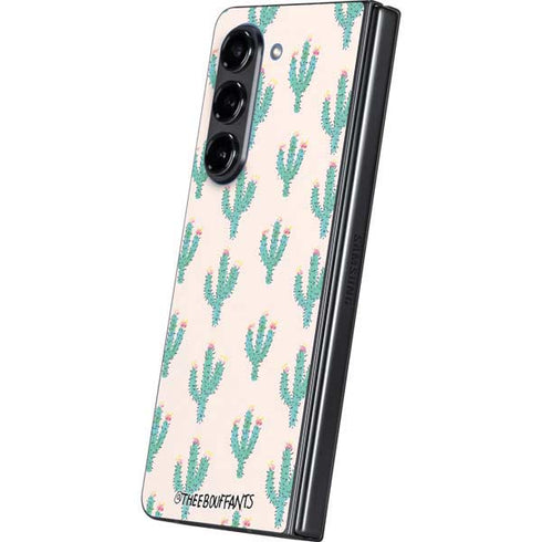 Bouffants and Broken Hearts Cacti 3 Galaxy Z Fold5 5G Skin